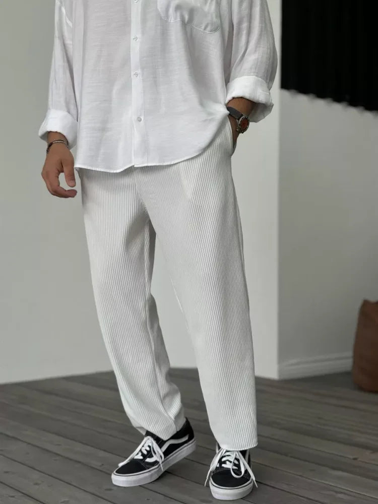 Ribbed Jogger Homme | Confort et Style Décontracté