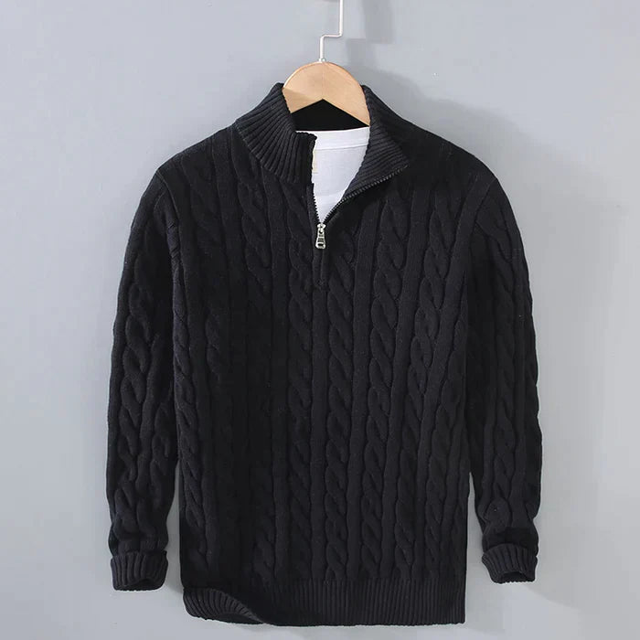Pull en laine classique pour homme – Chaud, Confortable & Intemporel