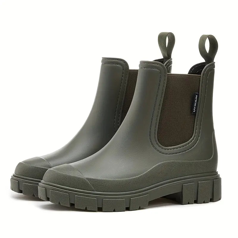 Chelsea Boots Femme Robustes et Étanches
