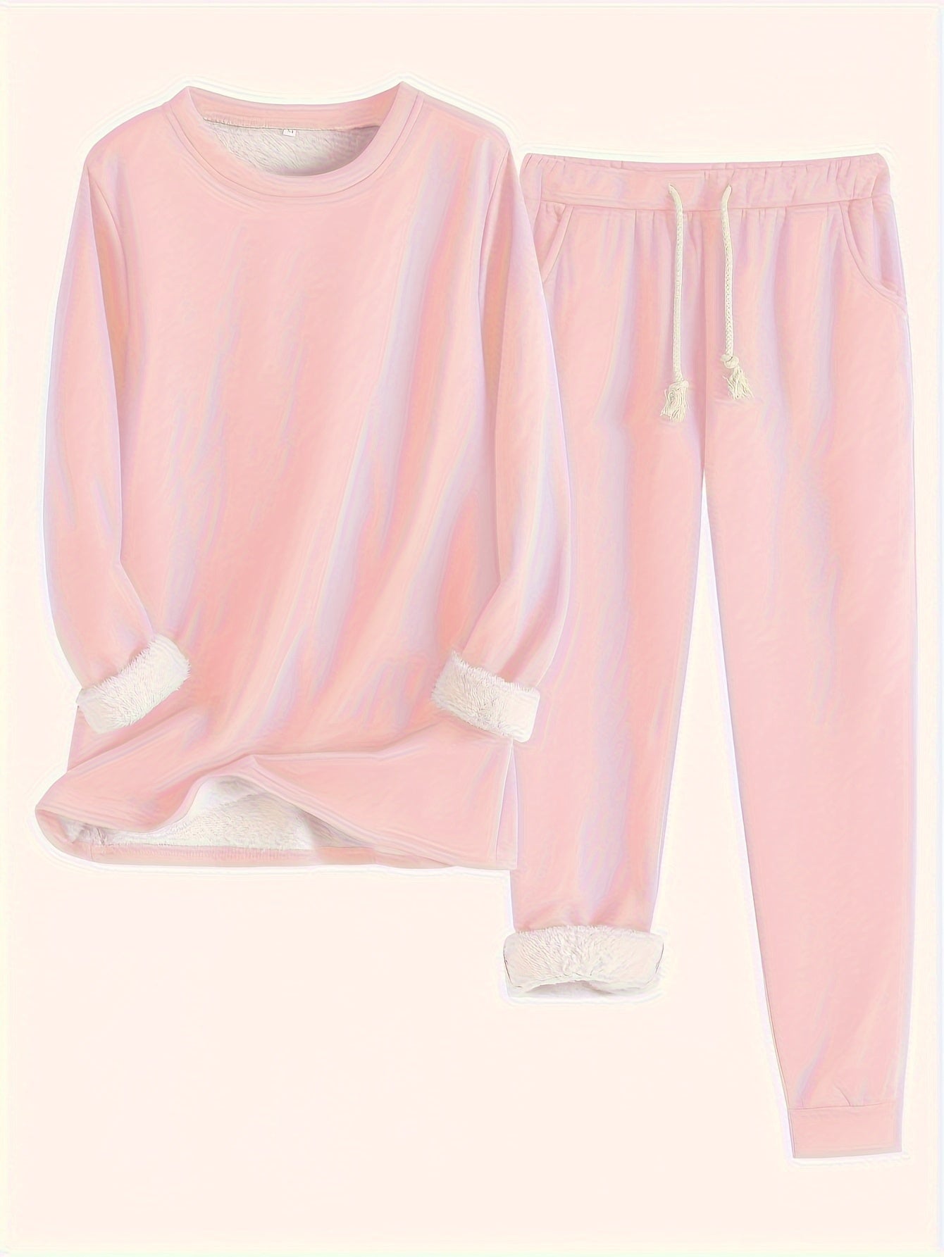 Ensemble Lounge Femme Douillet avec Doublure Fleece