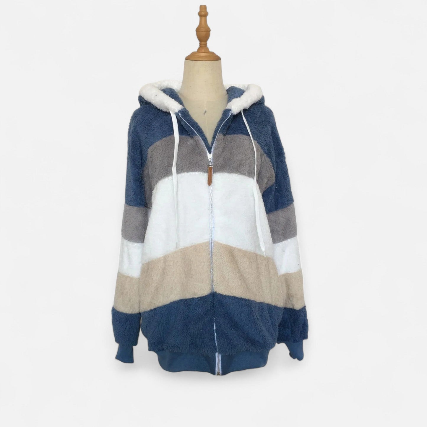 Oversized Hooded Jacket Femme | Veste Chaude Automne Hiver | Élégance Décontractée & Confort Douillet