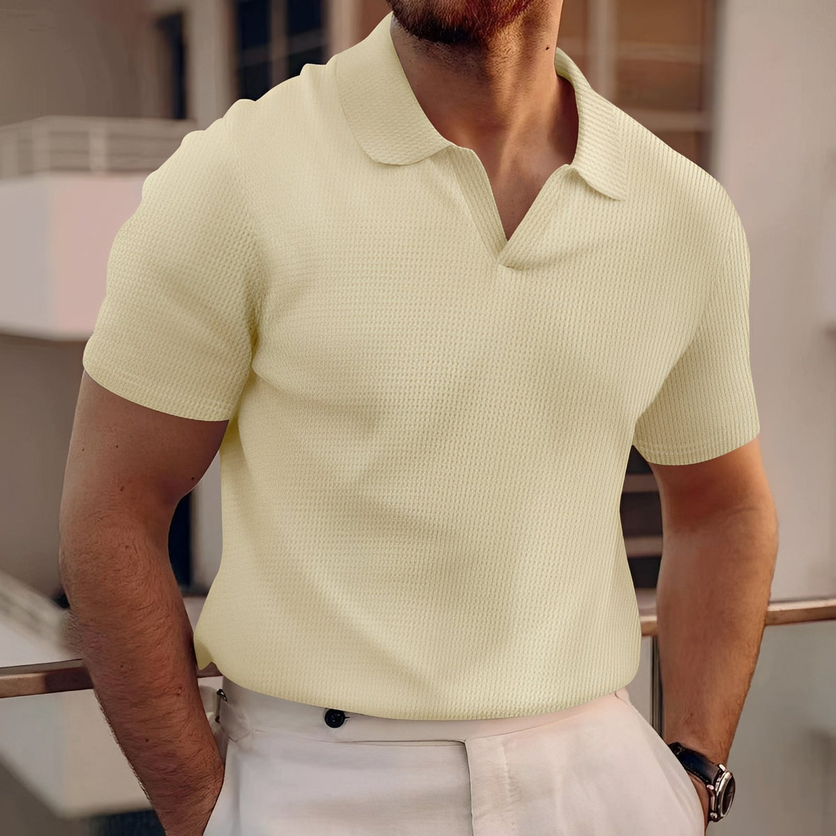 Polo Léger pour Homme – Confort Respirant & Style Décontracté