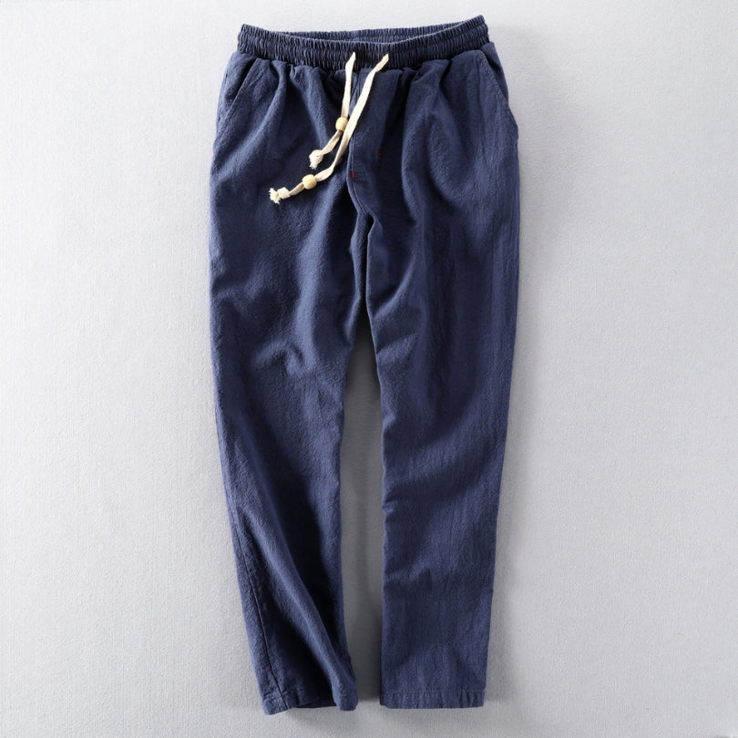 Pantalon à coupe décontractée avec cordon de serrage – Confortable, léger & polyvalent