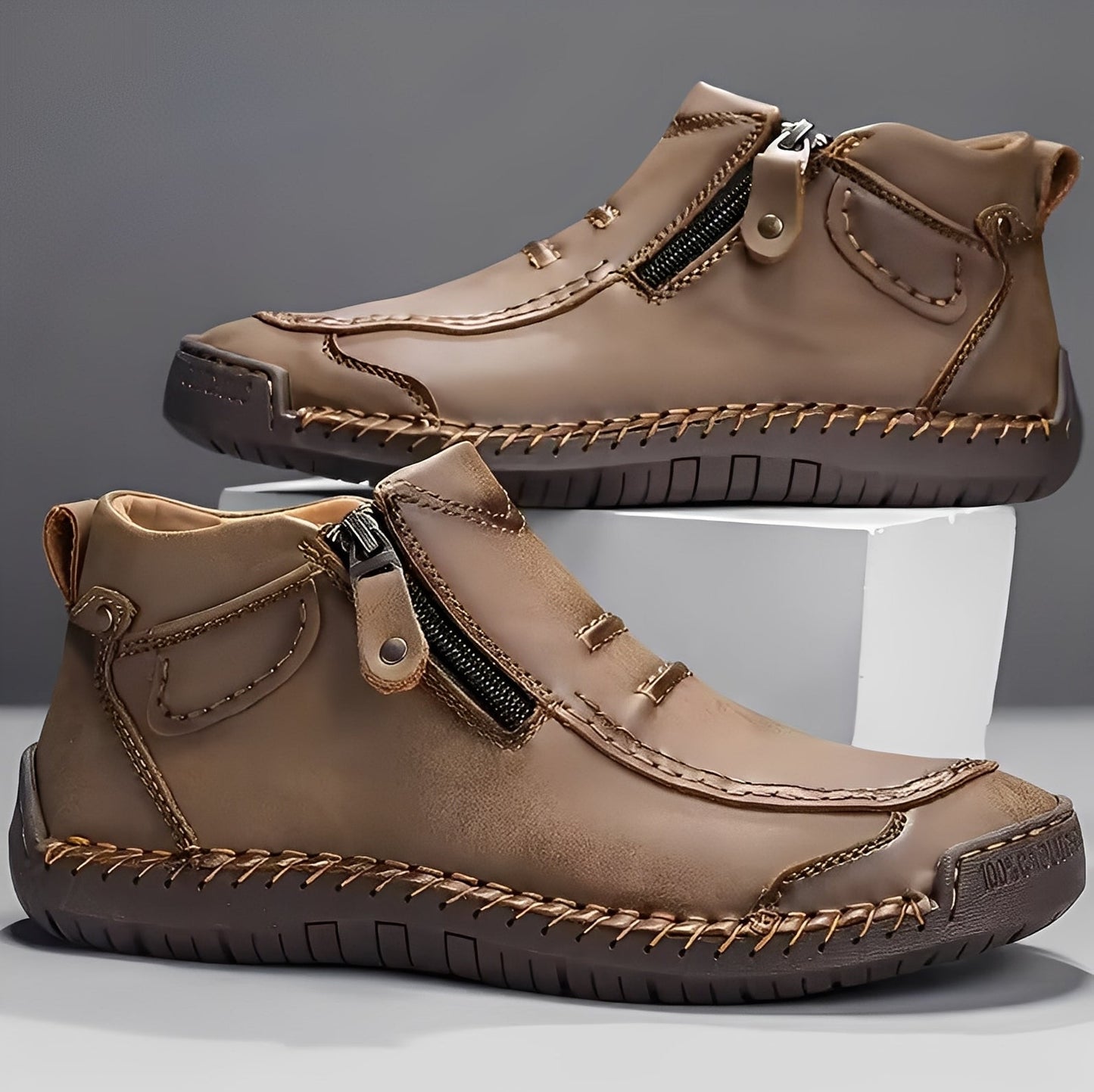 Chaussures Homme Modernes à Fermeture Éclair | Confort et Élégance Quotidienne