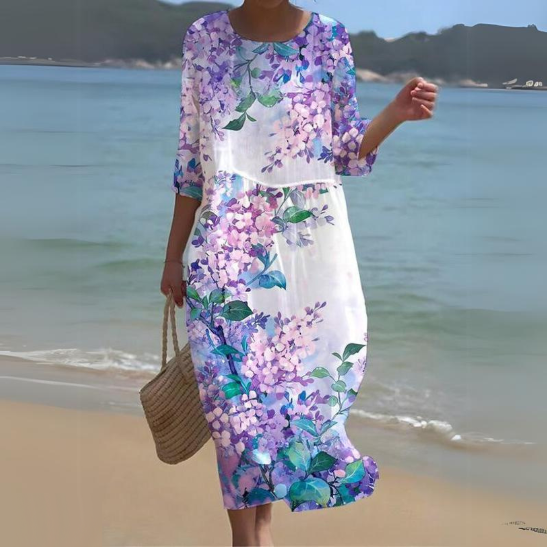 Robe Midi Élégante pour Femme – Style Intemporel & Élégance Moderne