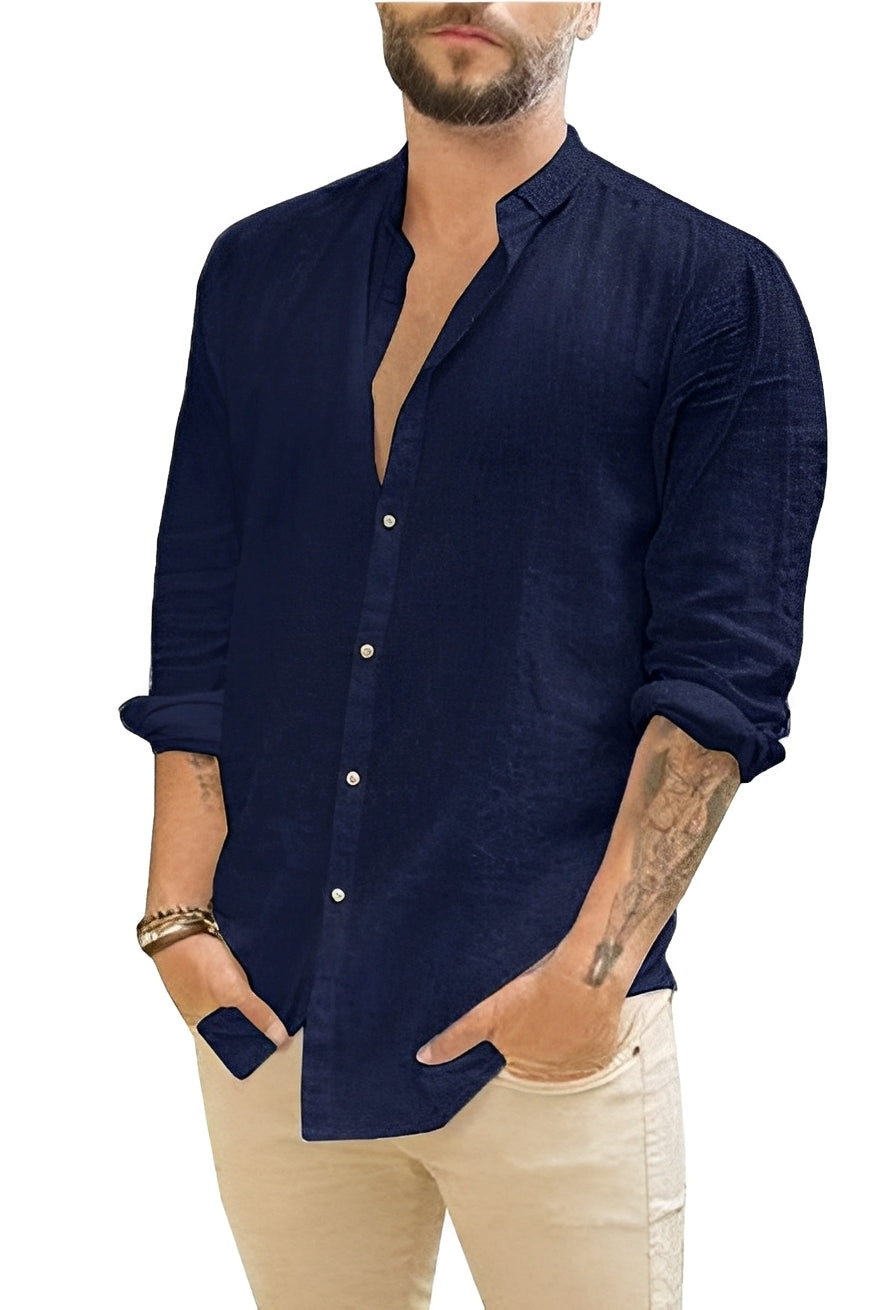 Chemise Homme Classique – Style Épuré et Confort Léger