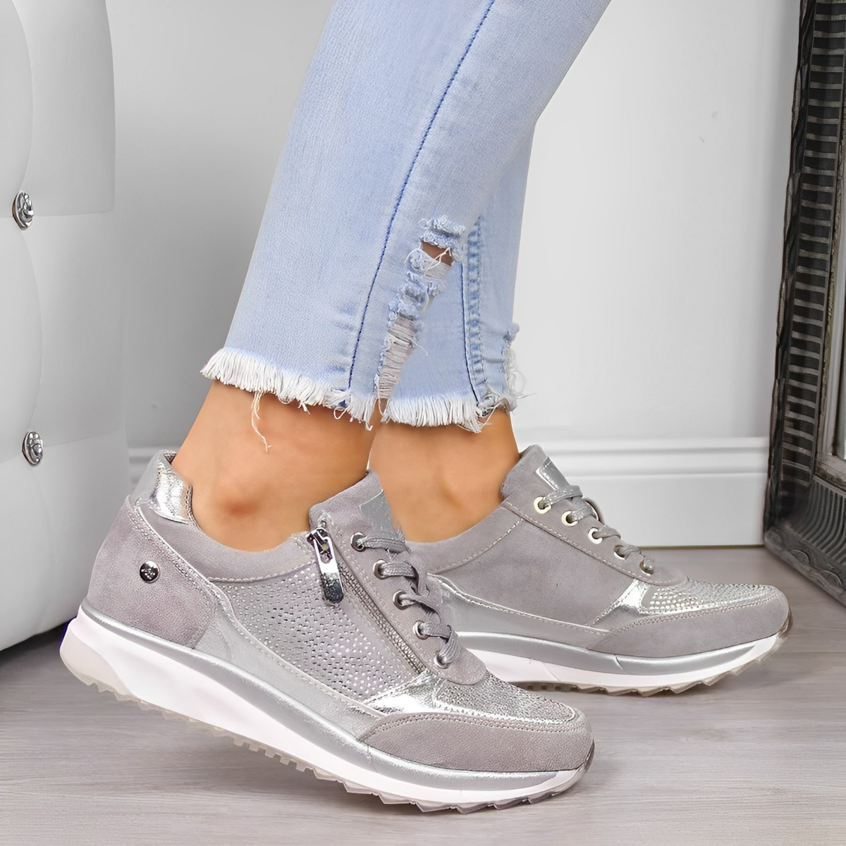 Sneakers Respirants – Confort Actif & Soutien Quotidien