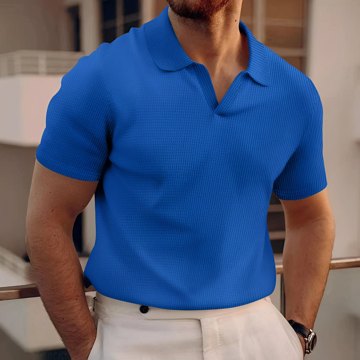 Polo Léger pour Homme – Confort Respirant & Style Décontracté