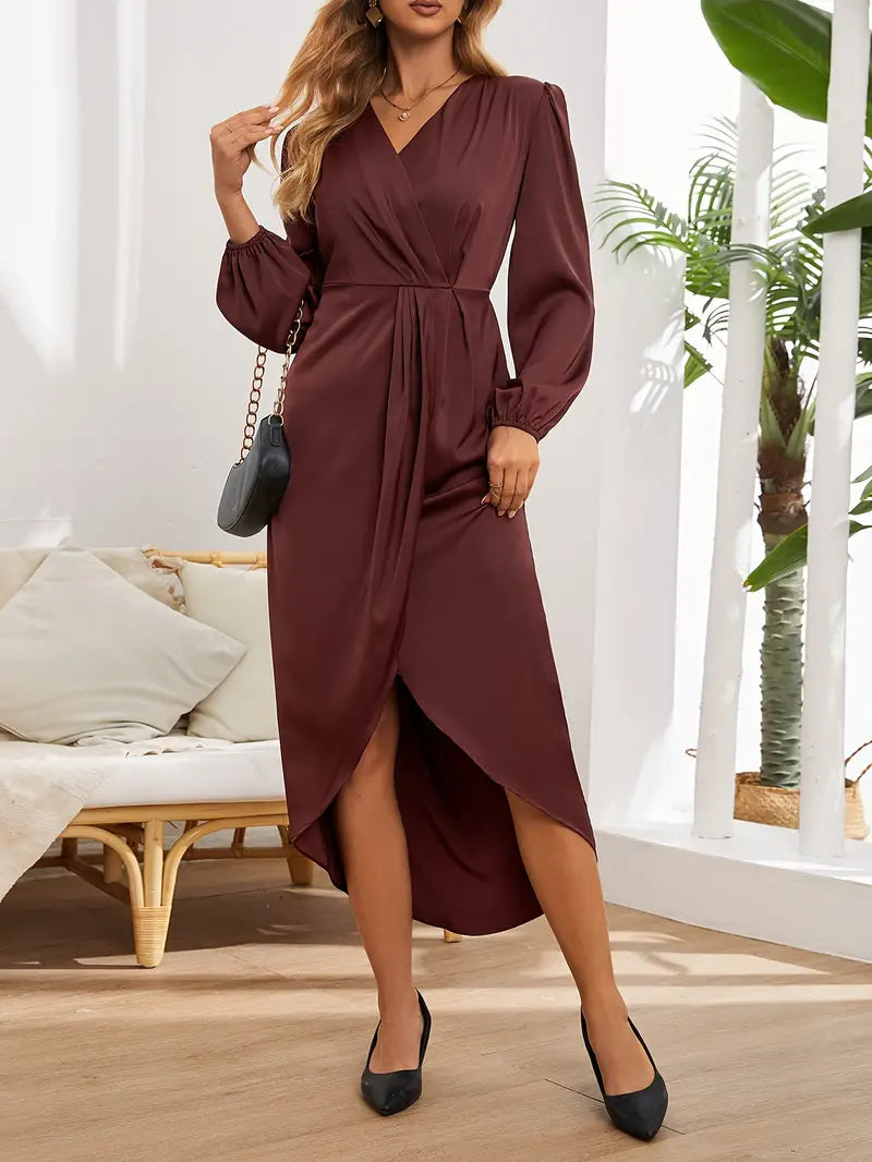 Robe portefeuille élégante – Féminité, confort & style intemporel