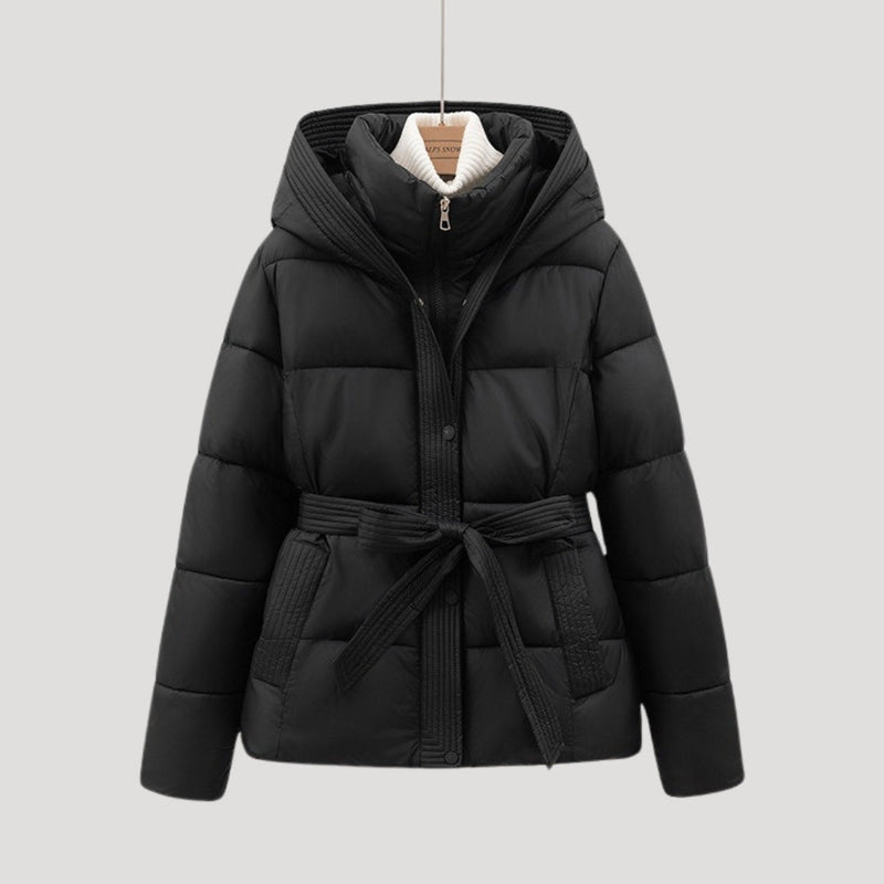 Doudoune Courte Ceinturée Unisex | Chaude, Stylée et Polyvalente