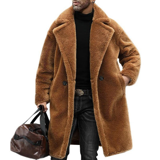 Manteau teddy élégant pour homme – Douillet, Stylé & Polyvalent