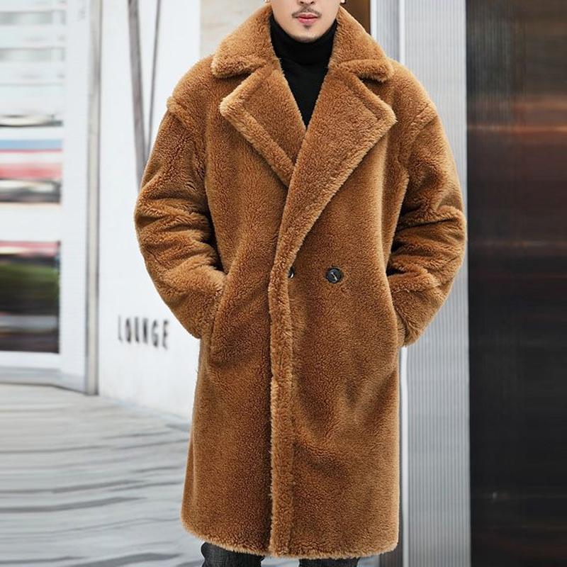 Manteau teddy élégant pour homme – Douillet, Stylé & Polyvalent
