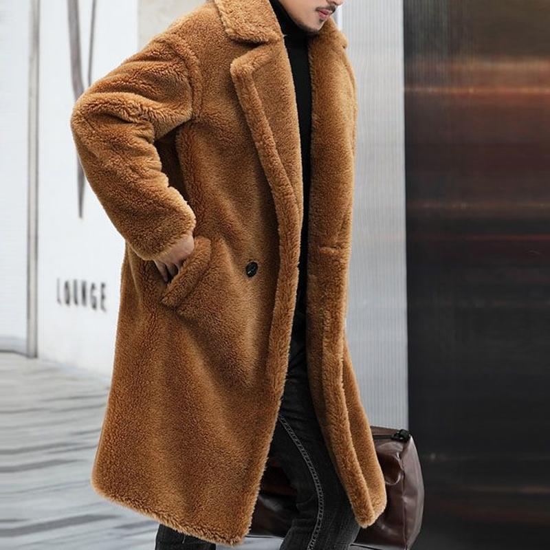 Manteau teddy élégant pour homme – Douillet, Stylé & Polyvalent