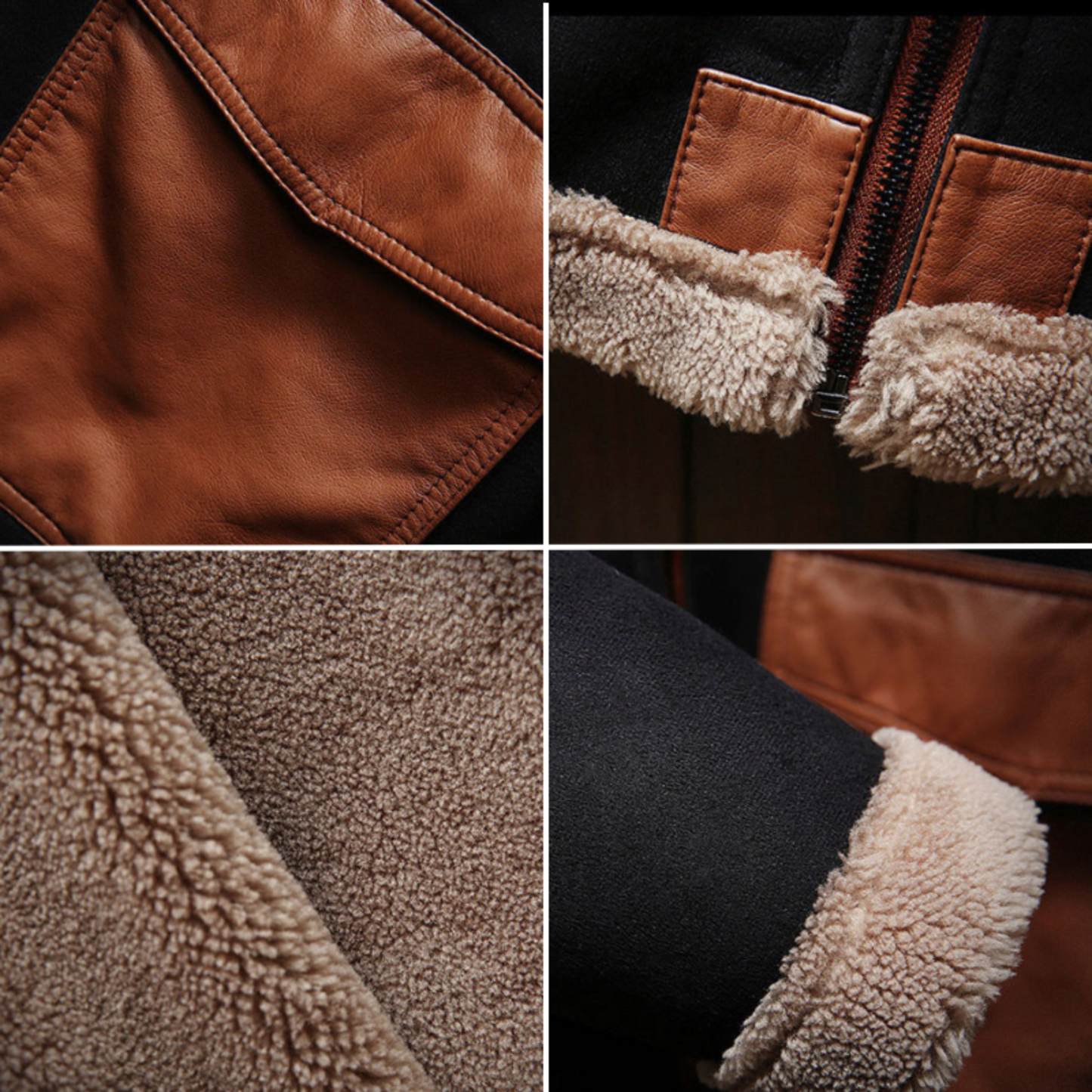 Veste Homme en Suède | Doublée Polaire | Style Vintage Élégant pour l’Hiver