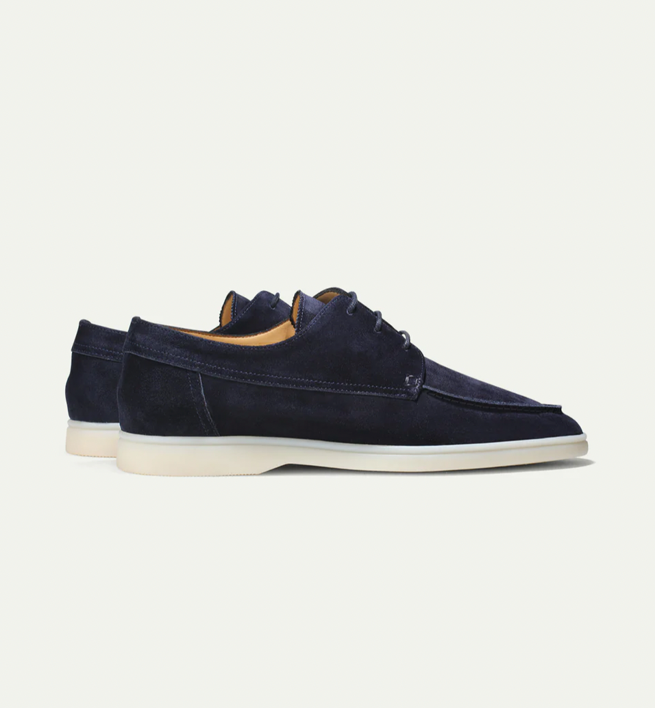 Cédric | Chaussures Homme Élégantes en Similicuir Daim à Lacets Style Business Décontracté