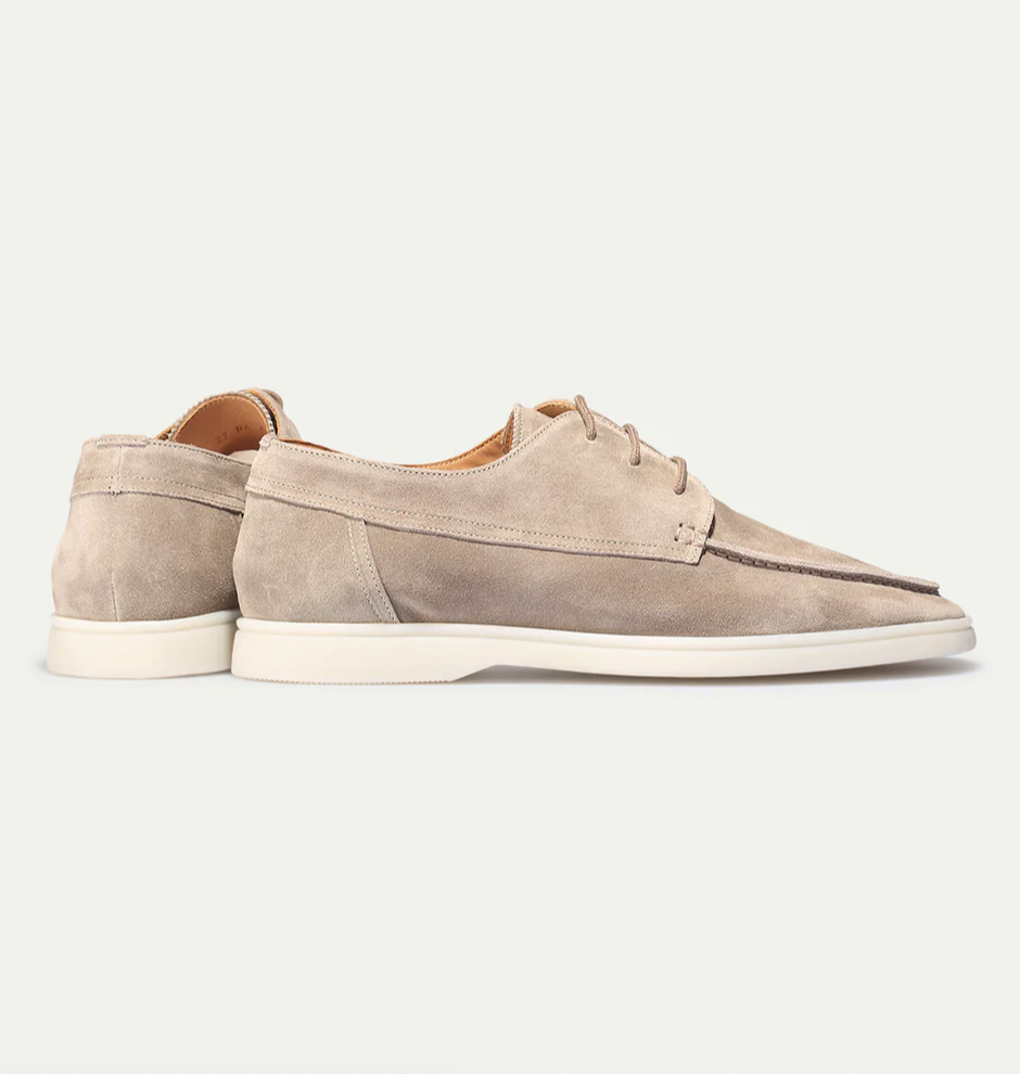 Cédric | Chaussures Homme Élégantes en Similicuir Daim à Lacets Style Business Décontracté