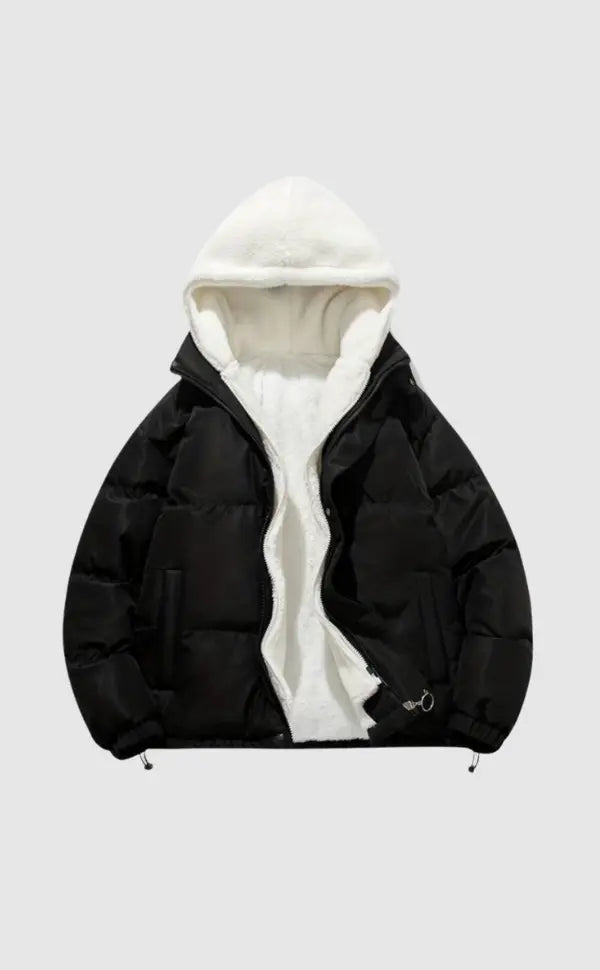 Veste Hiver Femme Matelassée à Capuche