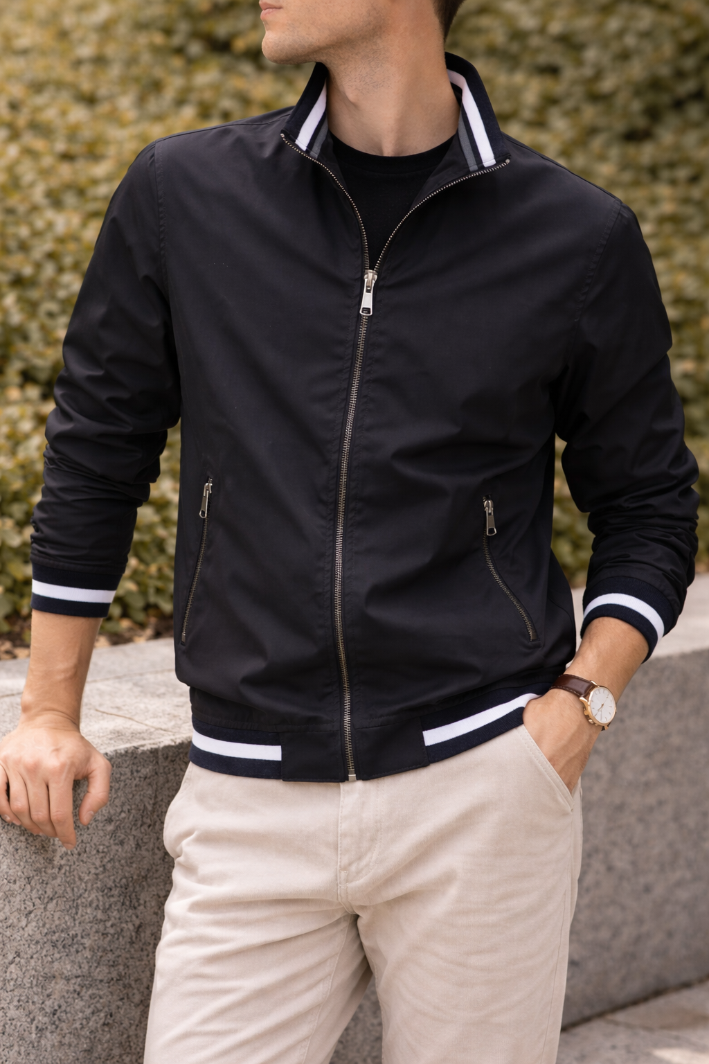 Veste Légère Zippée Homme – Style Moderne pour le Quotidien