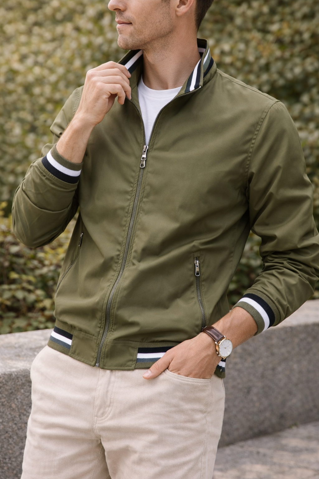 Veste Légère Zippée Homme – Style Moderne pour le Quotidien