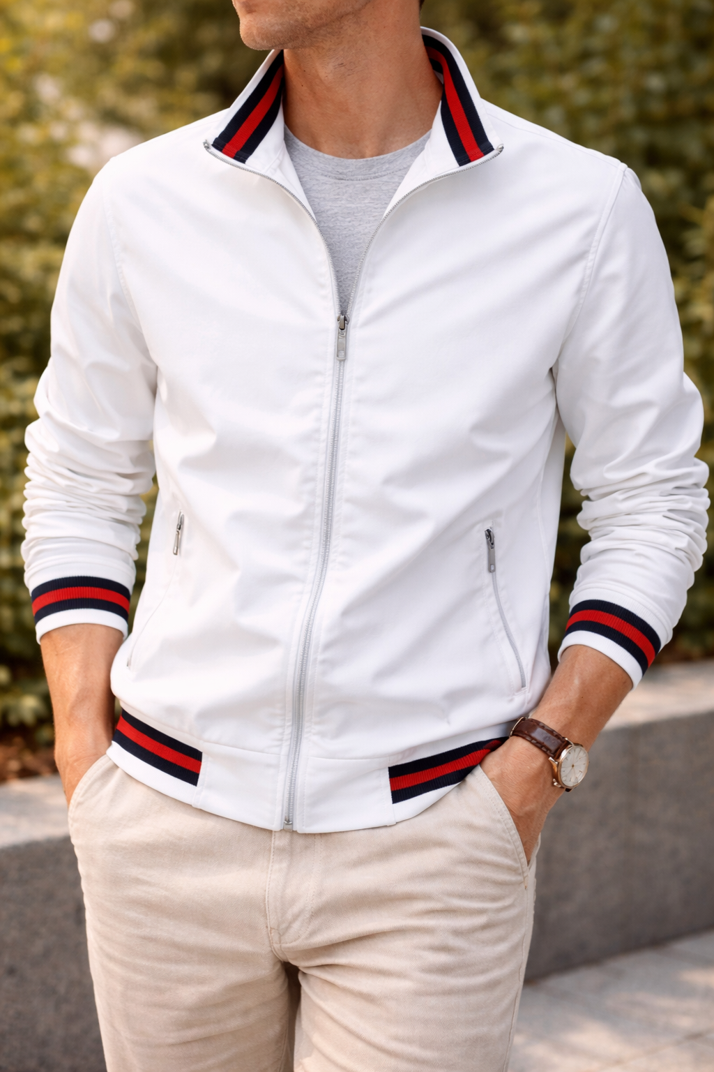 Veste Légère Zippée Homme – Style Moderne pour le Quotidien