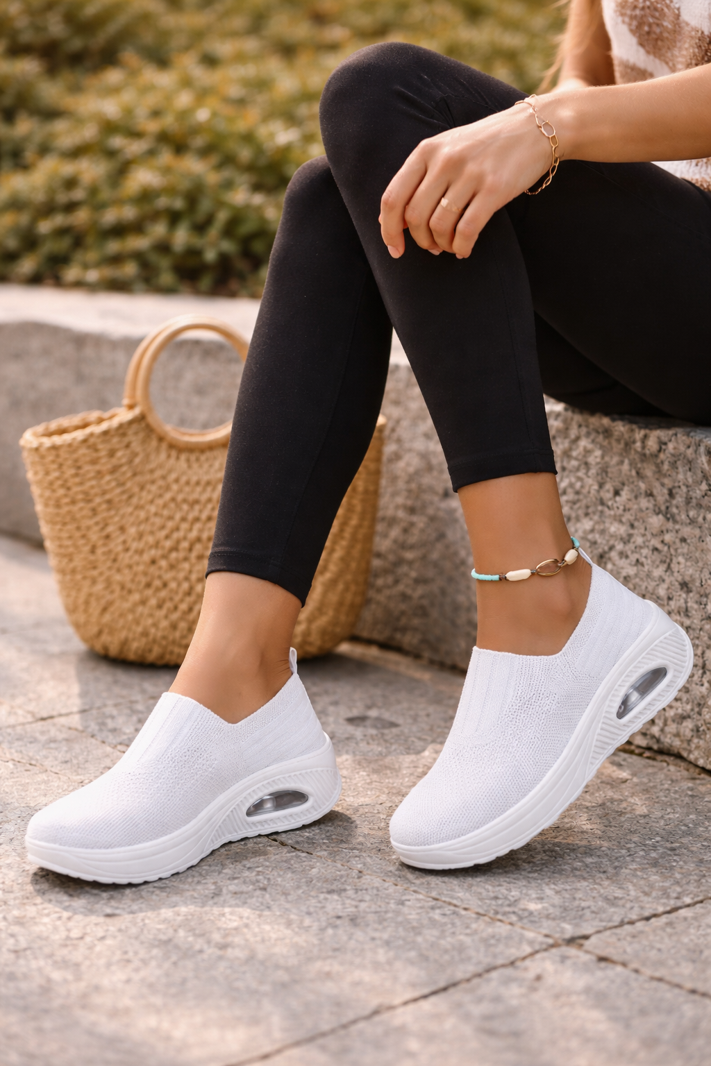 Chaussures de Marche Femme Slip-On – Confort Léger pour le Quotidien