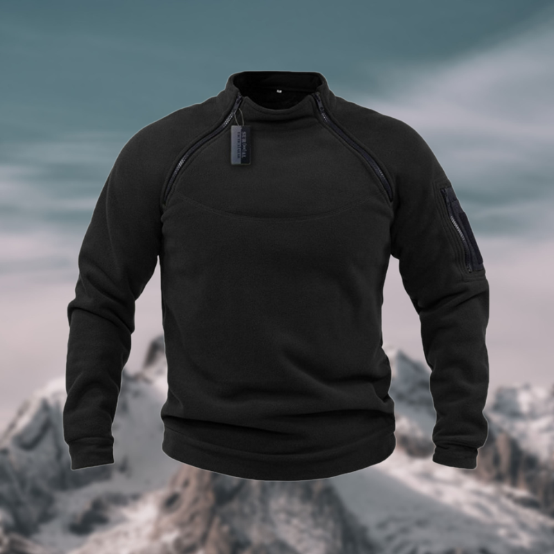 Pull polaire coupe-vent pour homme – Chaud, Respirant & Fonctionnel