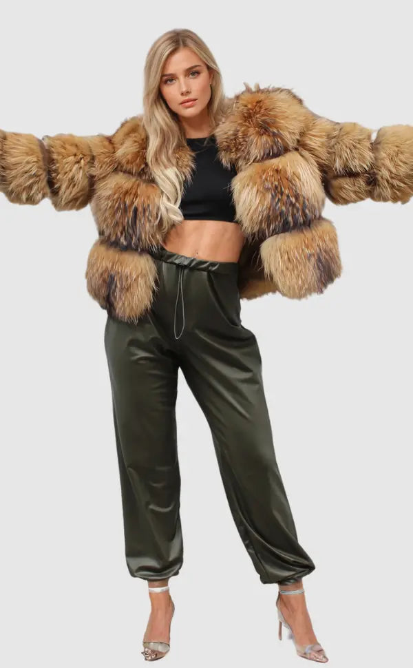 Veste Femme Faux Fur | Luxe Volumineux et Chaleur Élégante
