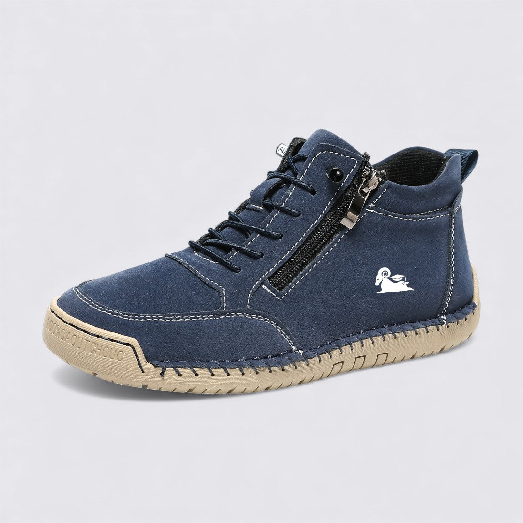Bottines montantes pour femme avec fermeture à glissière – Confortables, Stylées & Polyvalentes
