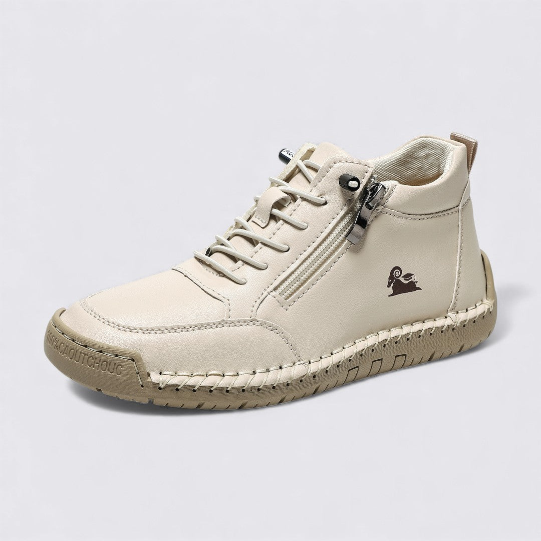 Bottines montantes pour femme avec fermeture à glissière – Confortables, Stylées & Polyvalentes