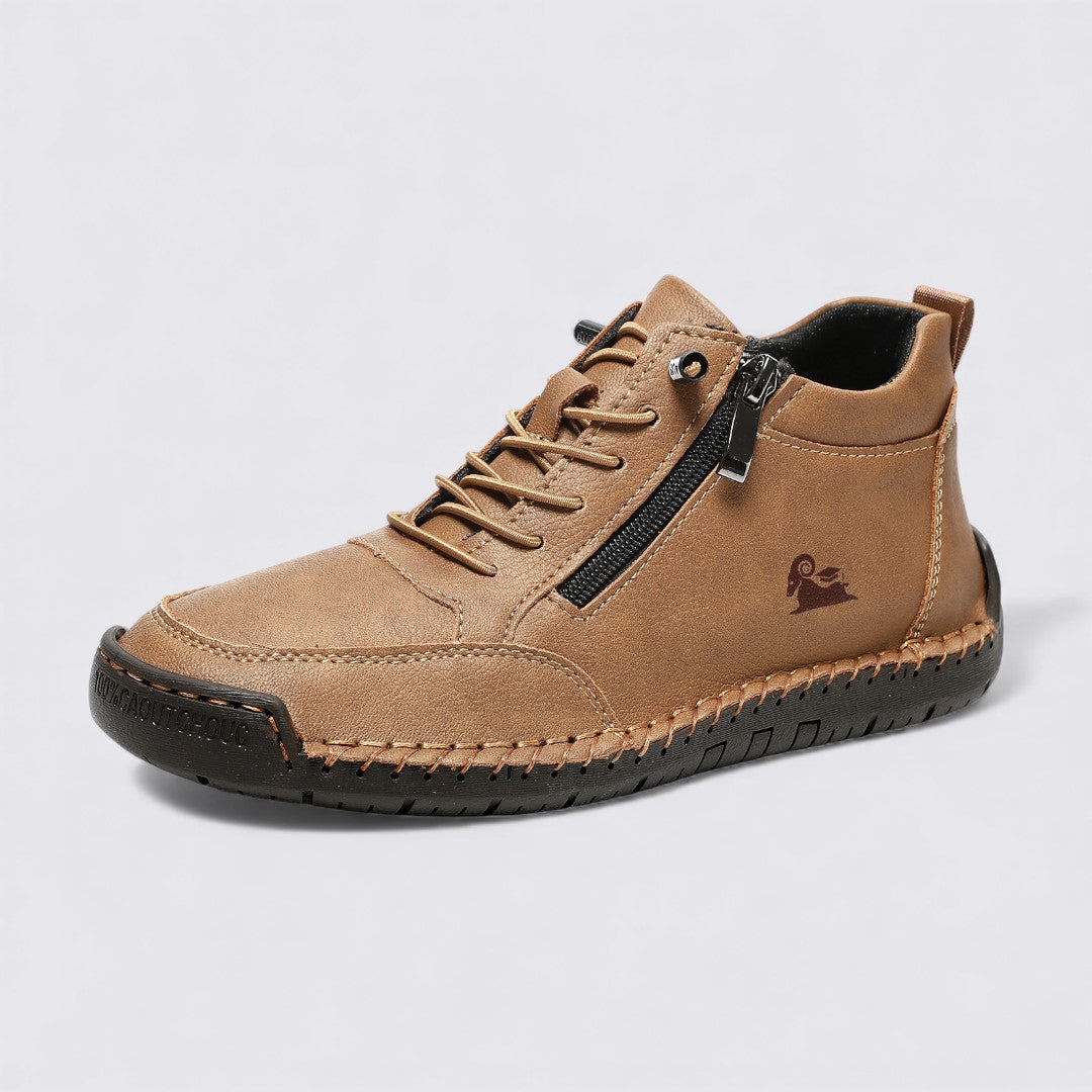 Bottines montantes pour femme avec fermeture à glissière – Confortables, Stylées & Polyvalentes