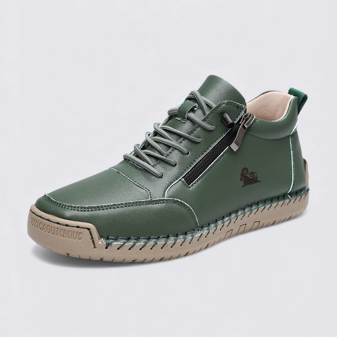 Bottines montantes pour femme avec fermeture à glissière – Confortables, Stylées & Polyvalentes