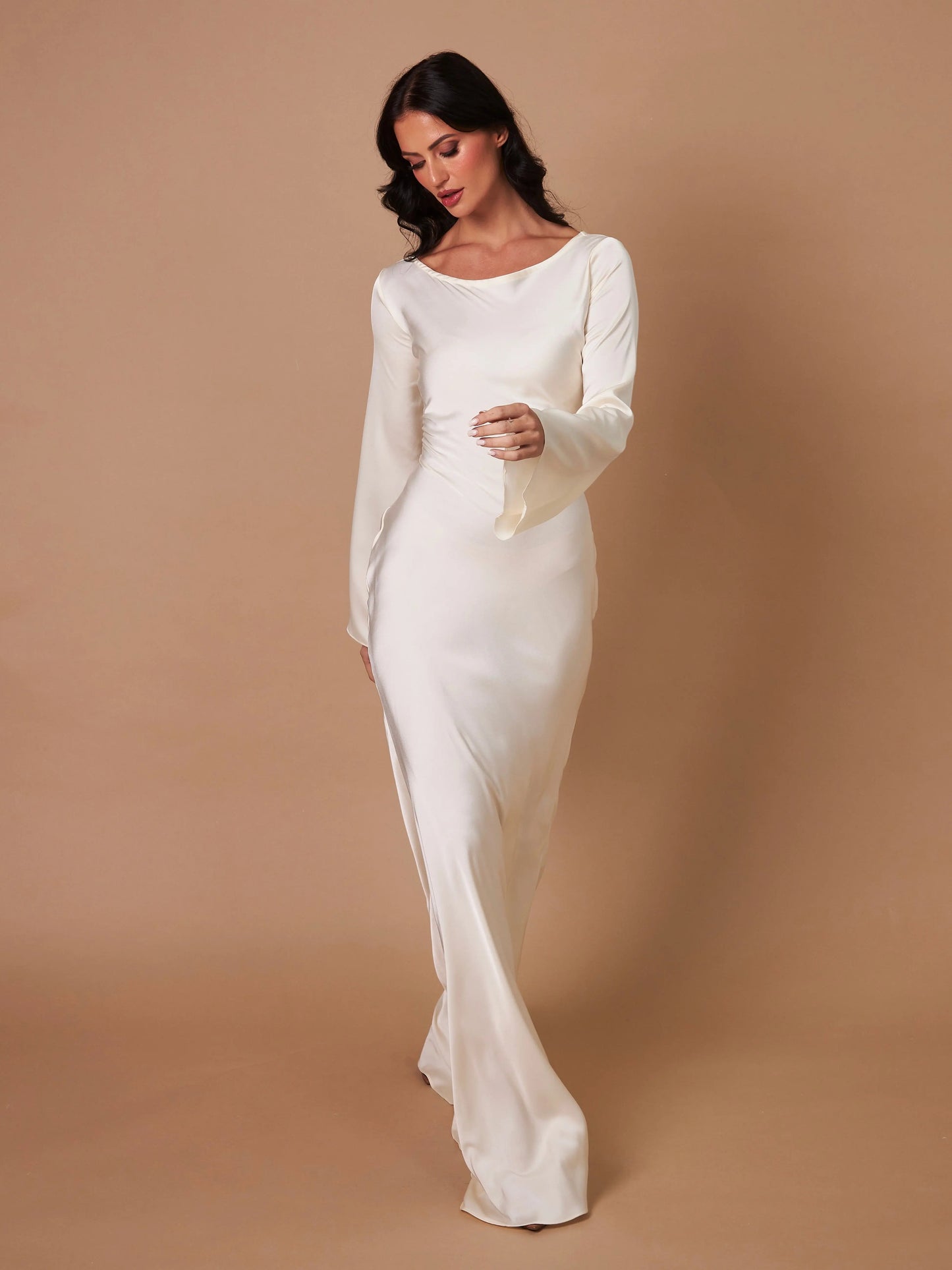 Evening Dress Femme Élégante | Maxi-Robe Longue Cintrée pour Occasions Spéciales