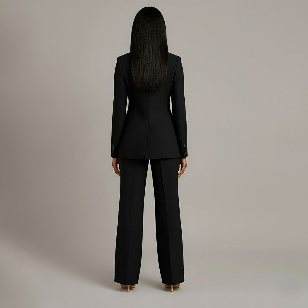 Ensemble tailleur pantalon cintré – Élégant, affirmé & intemporel