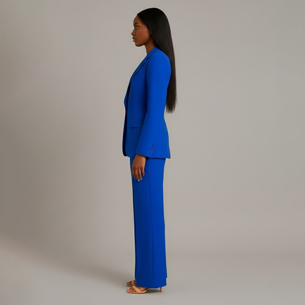 Ensemble tailleur pantalon cintré – Élégant, affirmé & intemporel