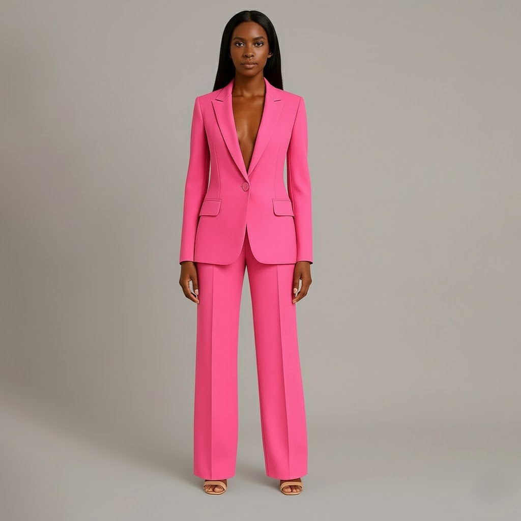 Ensemble tailleur pantalon cintré – Élégant, affirmé & intemporel