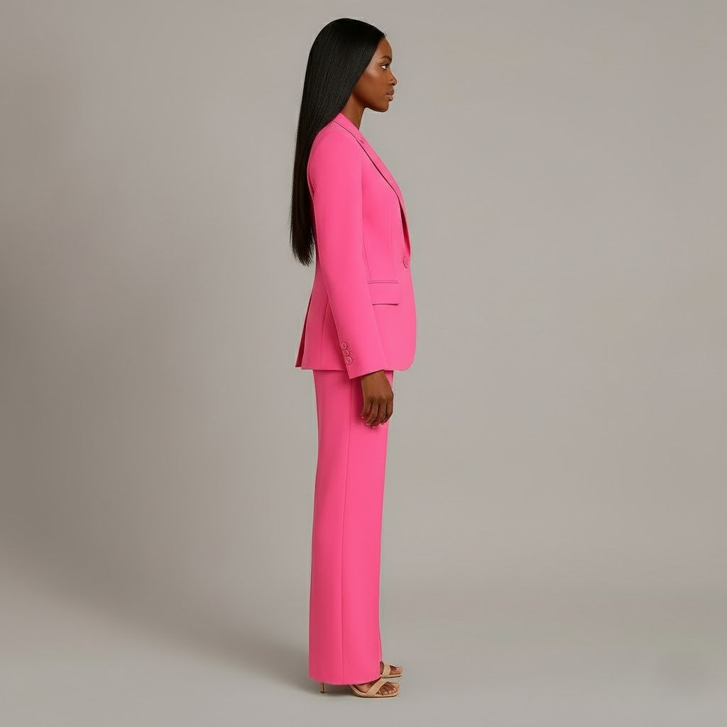 Ensemble tailleur pantalon cintré – Élégant, affirmé & intemporel