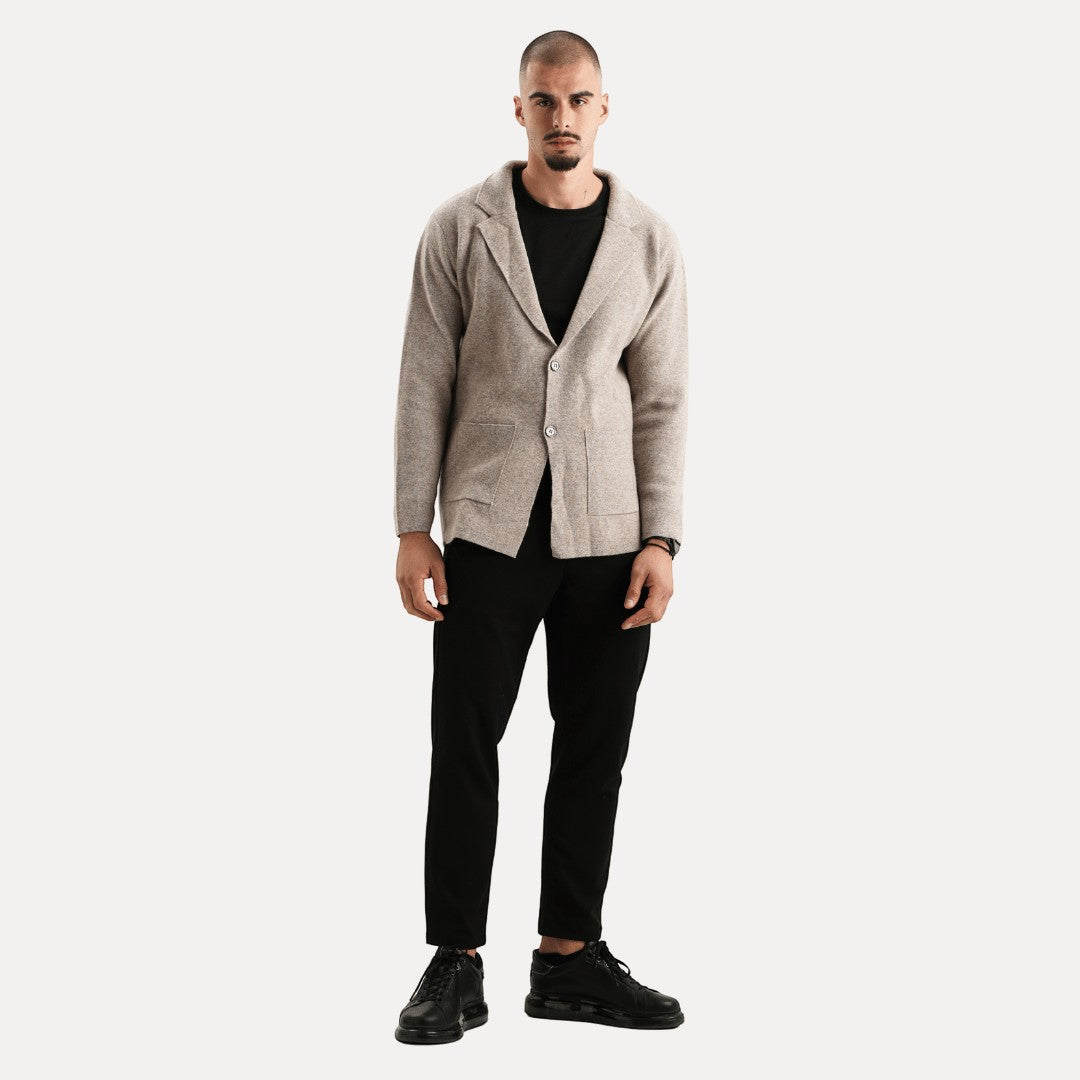 Cardigan Homme en Laine Mérinos | Style Classique et Élégant | Chaleur et Confort