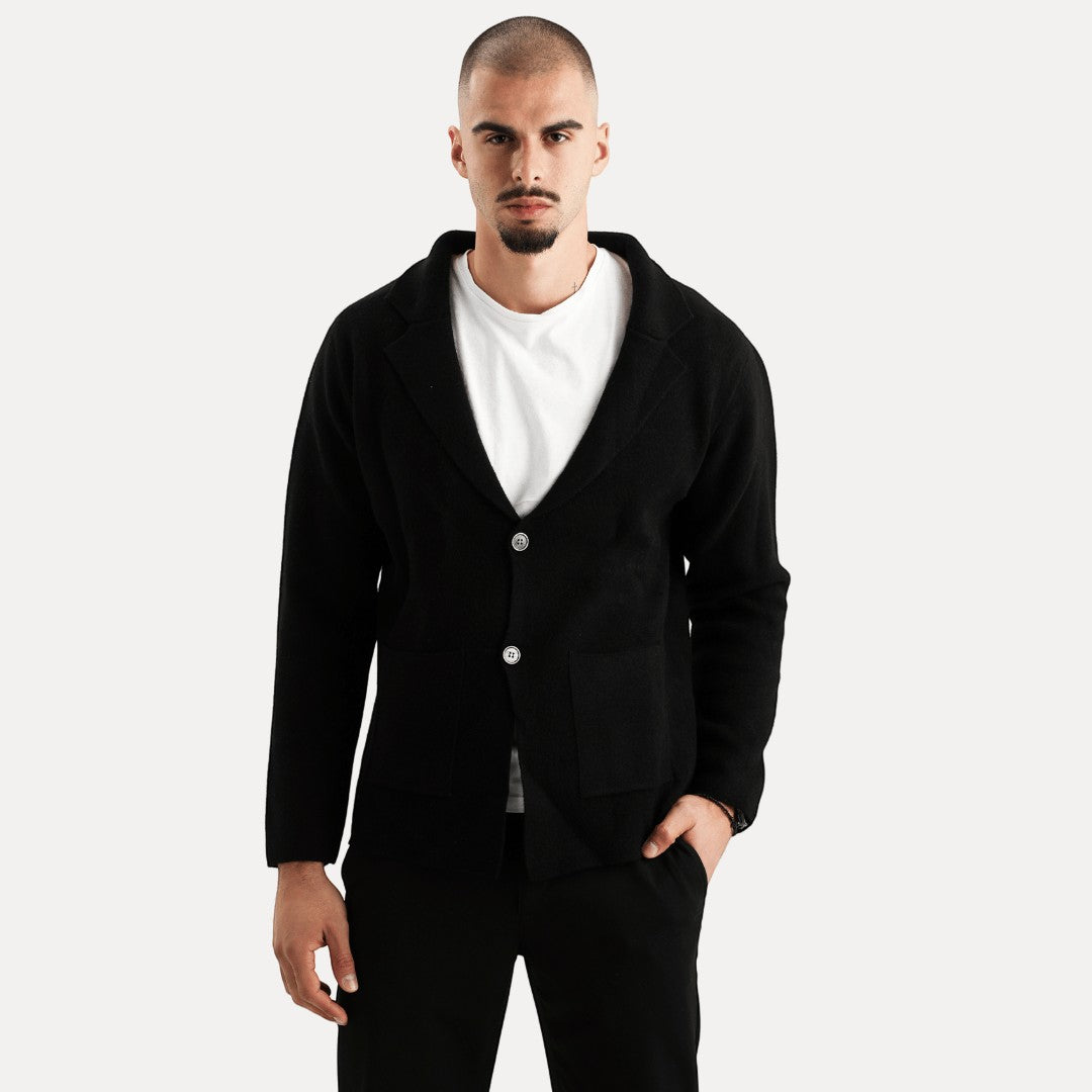 Cardigan Homme en Laine Mérinos | Style Classique et Élégant | Chaleur et Confort