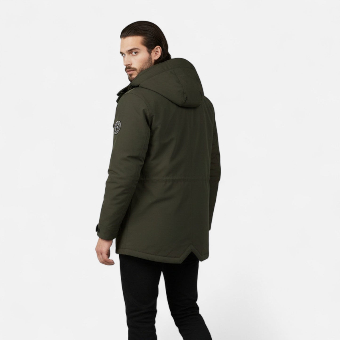Hooded Windbreaker Homme | Veste Coupe-Vent Légère | Style Décontracté & Protection Élégante