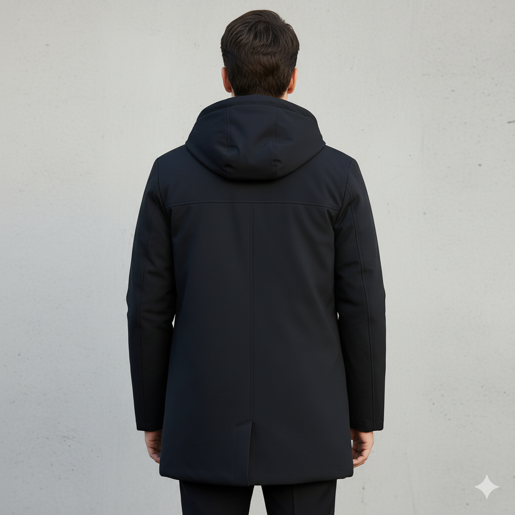 Veste d’Hiver Homme avec Capuche | Imperméable, Coupe-Vent & Chaude pour l’Automne et l’Hiver
