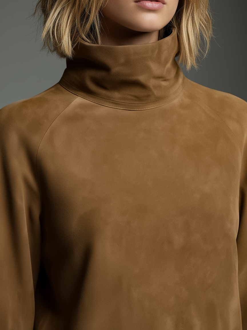 Robe Mini Col Montant Femme | Élégance Moderne et Confort Premium