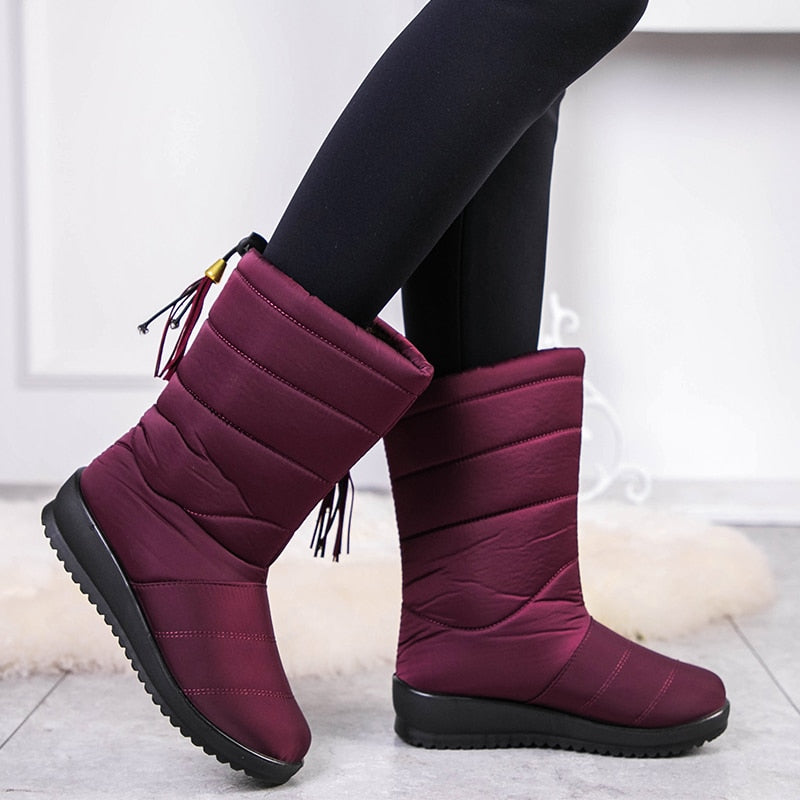 Bottes d’Hiver Femme Doublées | Chaudes et Confortables