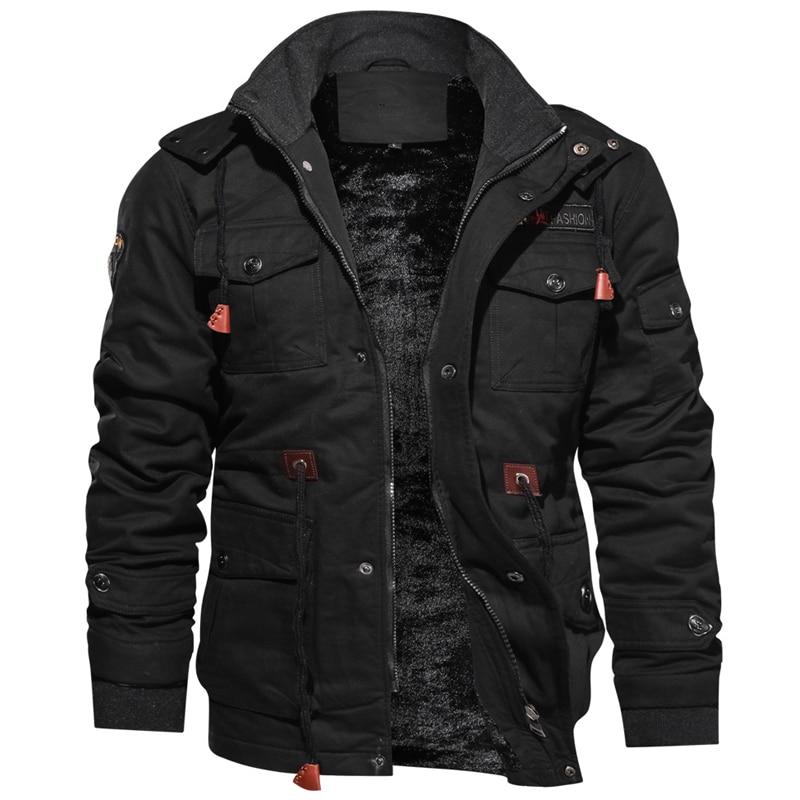 Parker | Veste Homme Hiver Outdoor Puffer avec Capuche et Multiples Poches