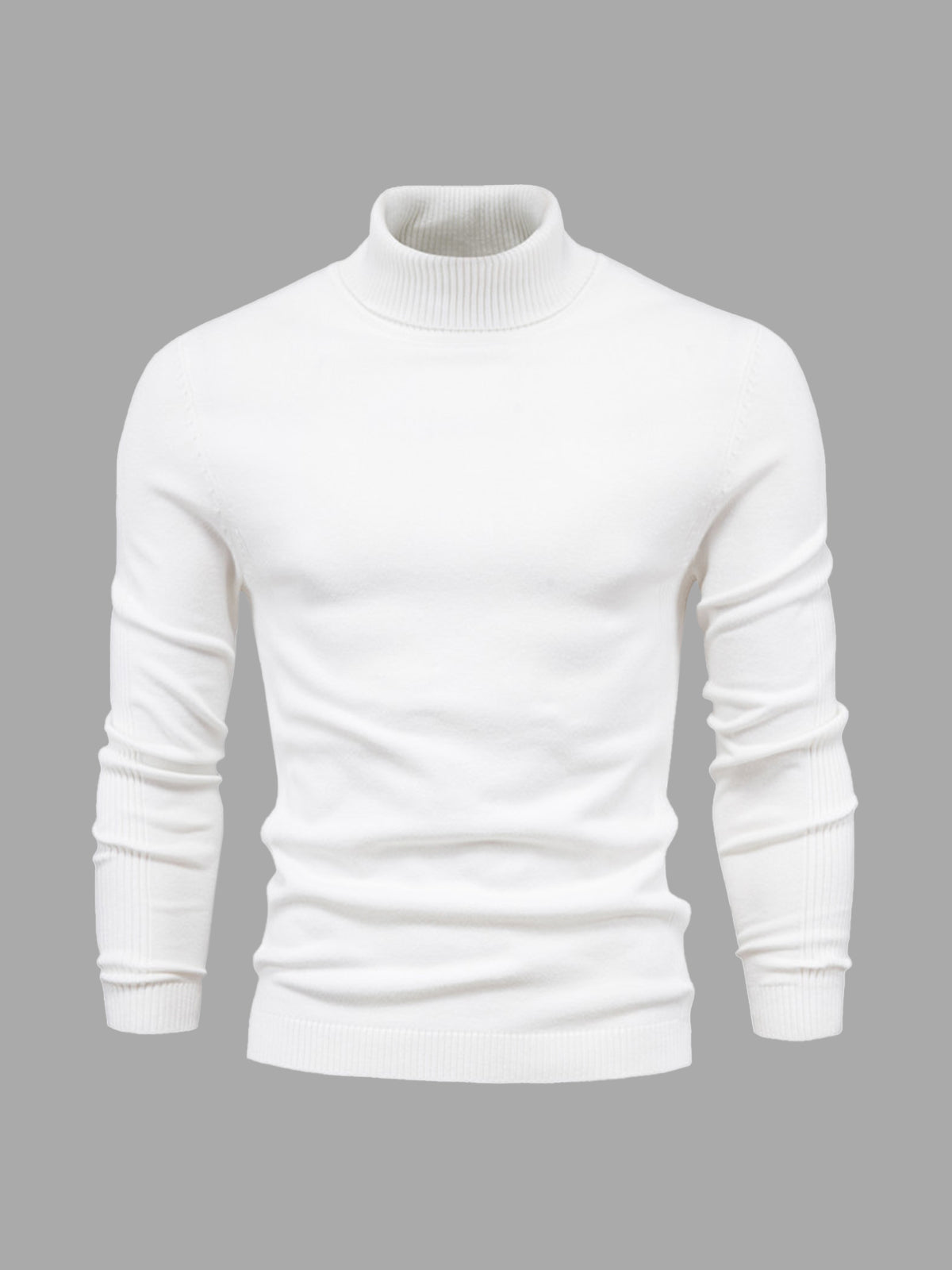 Preston | Pull Homme Col Roulé Coton Élégant et Confortable