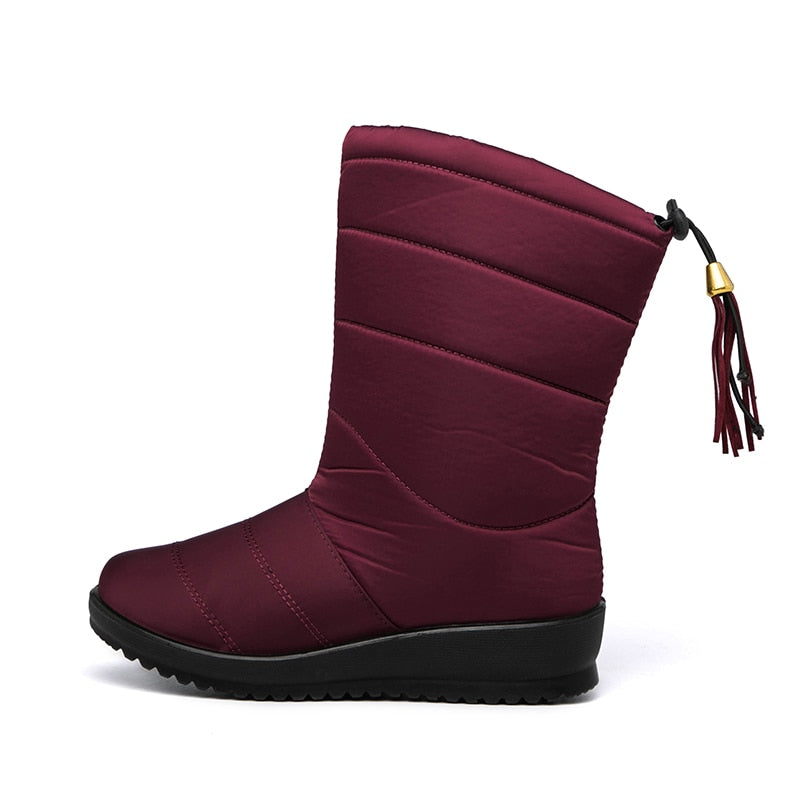 Bottes d’Hiver Femme Doublées | Chaudes et Confortables