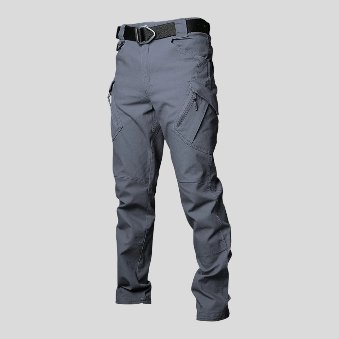 Pantalon droit pour homme avec fermeture à glissière – Élégant, Confortable & Polyvalent