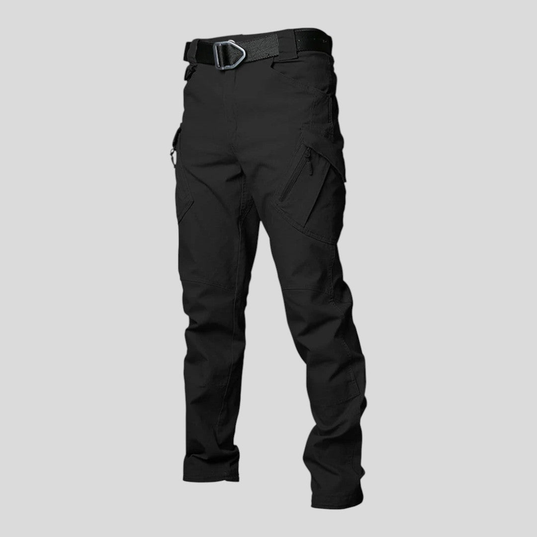 Pantalon droit pour homme avec fermeture à glissière – Élégant, Confortable & Polyvalent