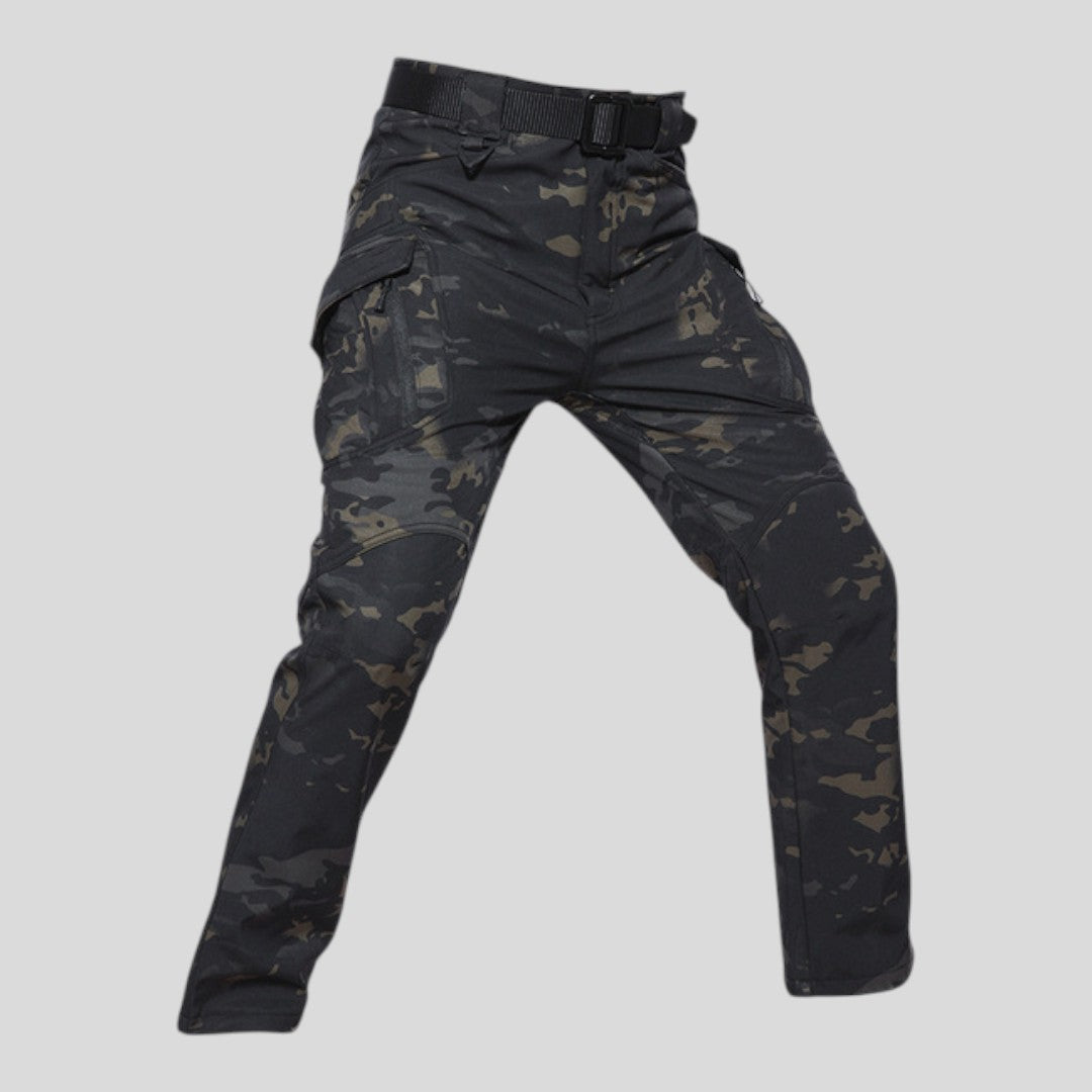 Pantalon droit pour homme avec fermeture à glissière – Élégant, Confortable & Polyvalent