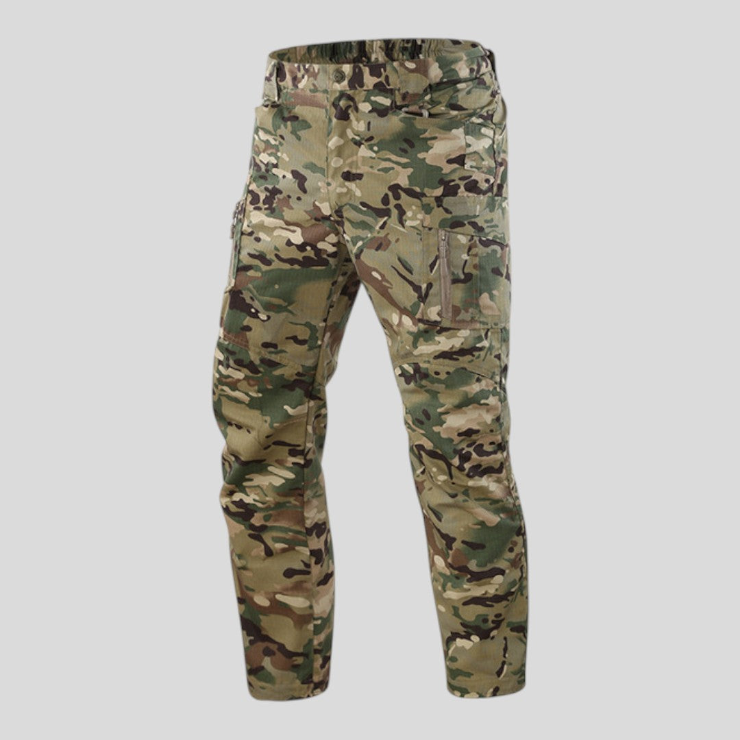 Pantalon droit pour homme avec fermeture à glissière – Élégant, Confortable & Polyvalent