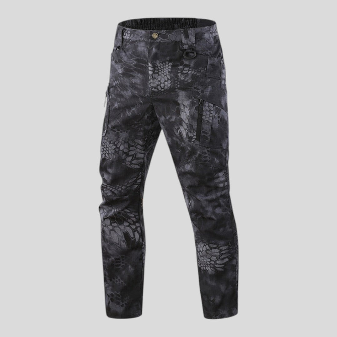 Pantalon droit pour homme avec fermeture à glissière – Élégant, Confortable & Polyvalent